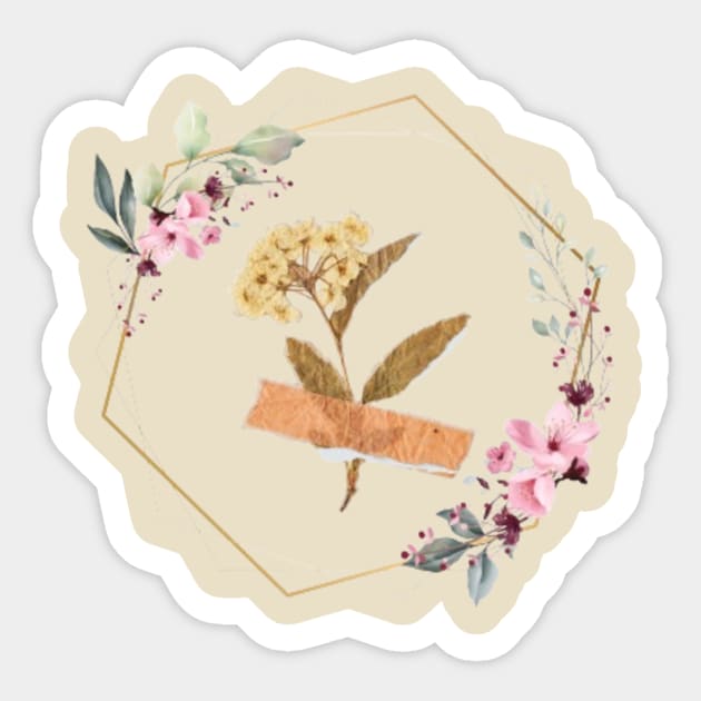 Flowers Lover Sticker by Nahlaborne